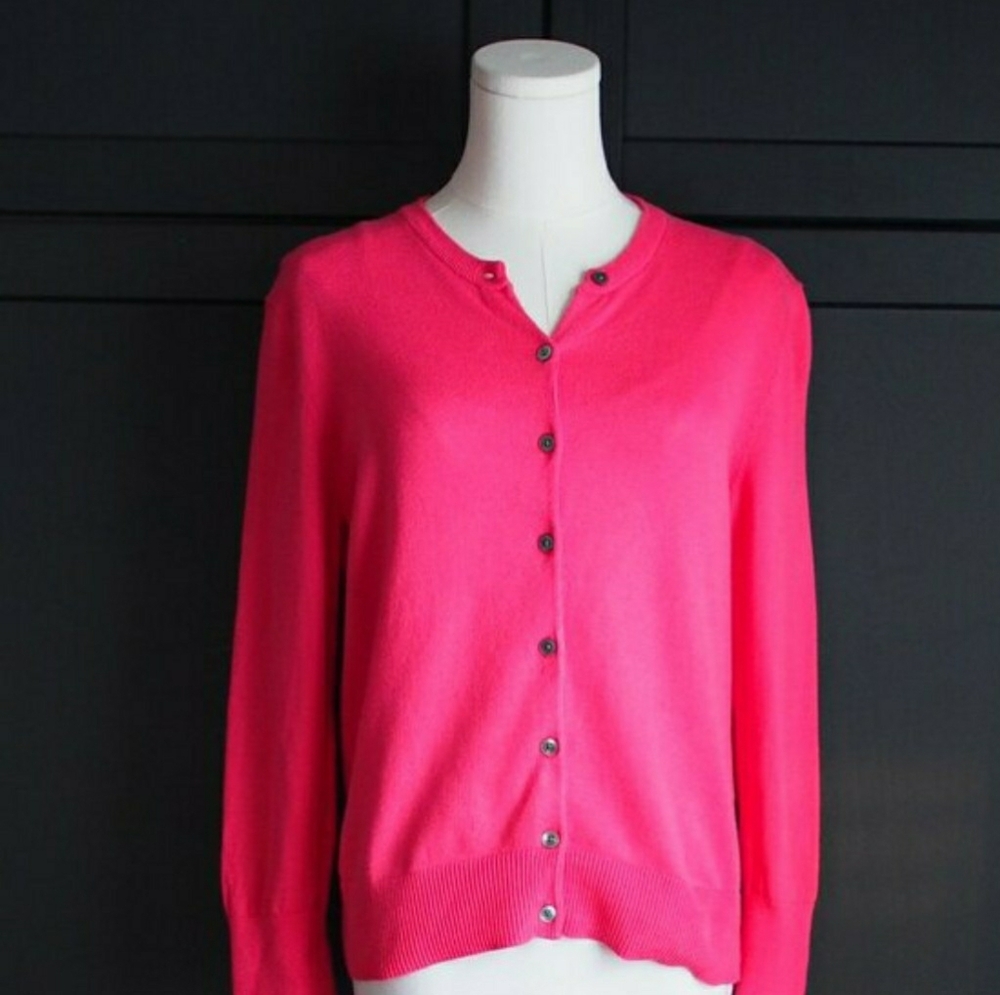 Gap | 100% Cotton Crewneck Cardigan